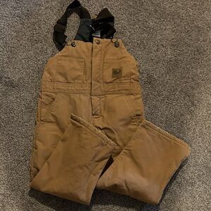 Brown Insulated Overalls